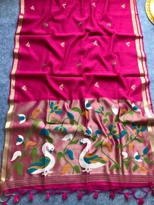 Fancy Jamdani saree – colour 2 – Arhas Couture