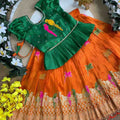 Kid's Tissue Silk Lehengas