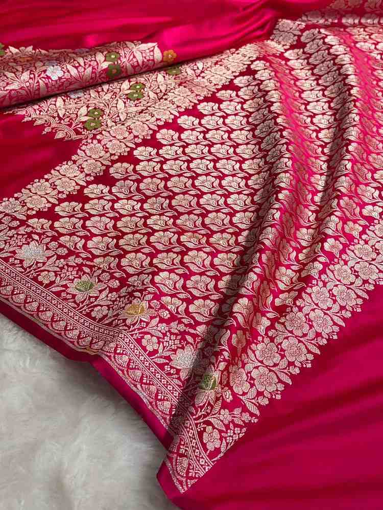 Fancy Mashru silk saree – colour 5 – Arhas Couture