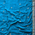 Fancy tissue crepe nylon silk sarees by Arhas Couture