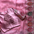 Fancy tissue aplique saree – colour 2 – Arhas Couture