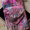 Fancy crepe saree – colour 3 – Arhas Couture