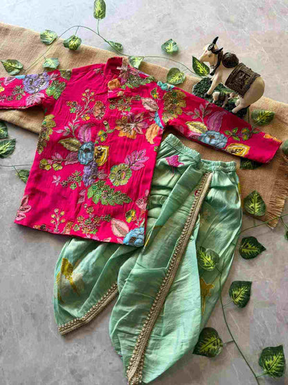 Boy's Viscose Crepe Kurta Sets