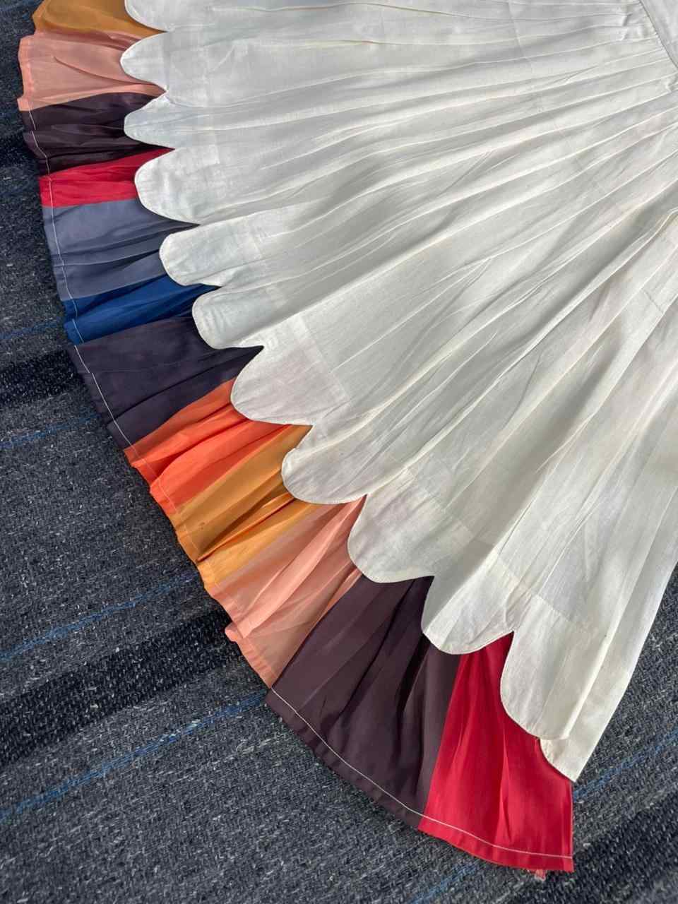 Kids cotton lehengas by Arhas Couture