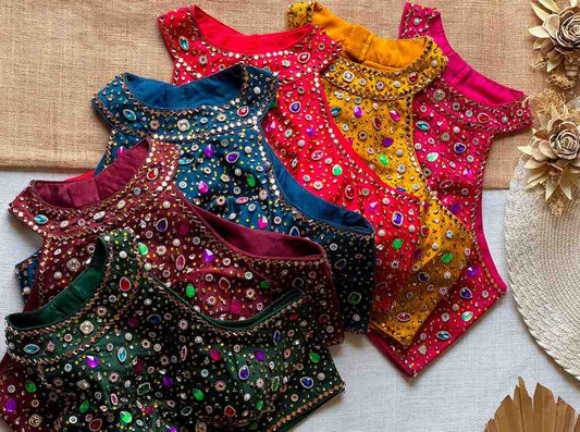 Multicolour Stone Bead Blouses