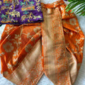Kid's Viscose Natural Crepe Kurta Set