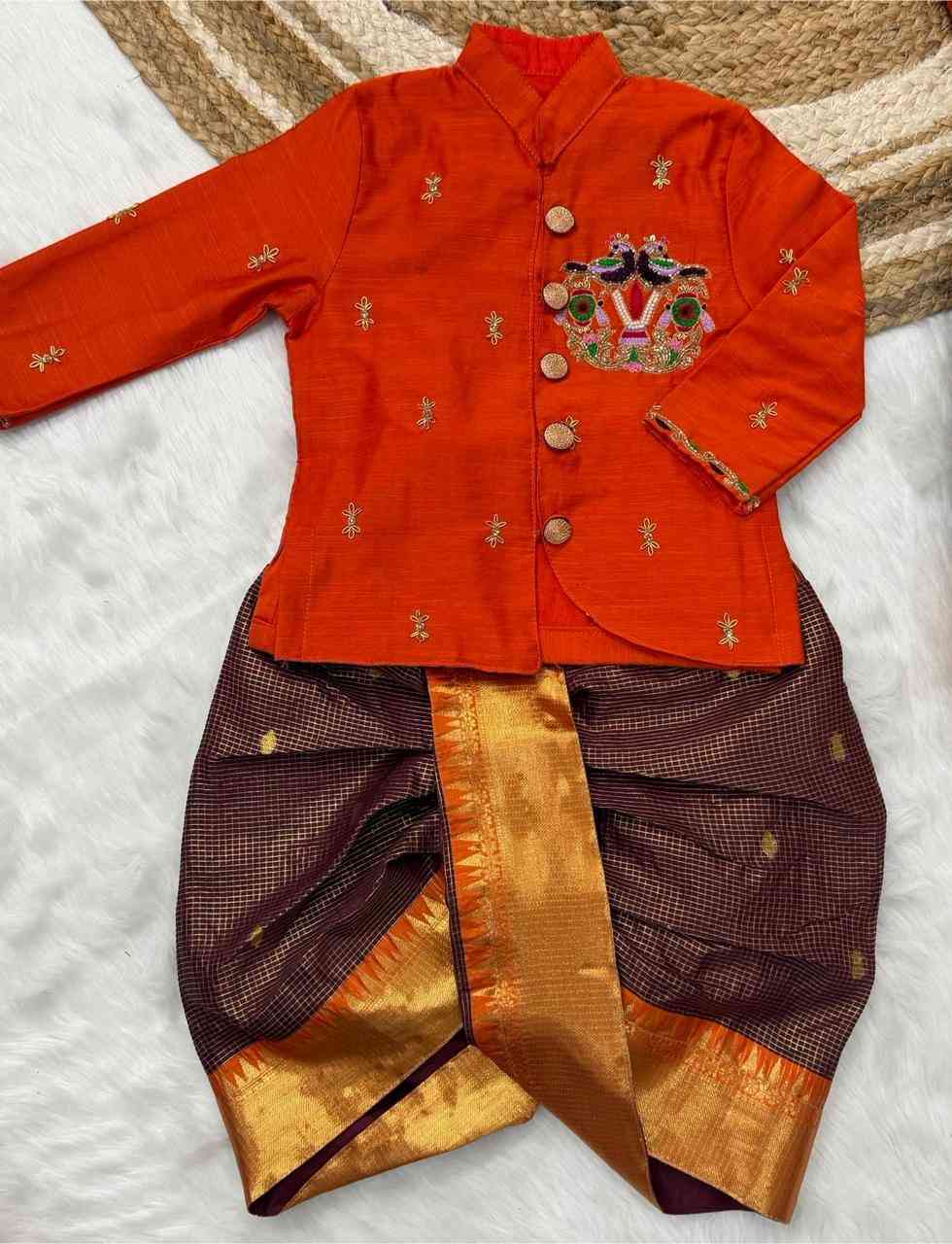 Gadwal family outfit – colour 2 – Arhas Couture