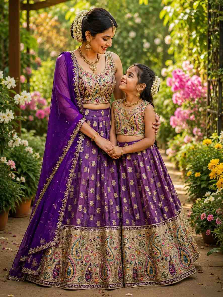 Viscose Silk Family Outfits
