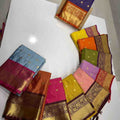 Semi Gadwal family outfits by Arhas Couture
