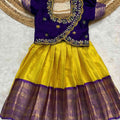Kid's Maggam Work Lehenga