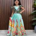 Kids Viscose silk gowns by Arhas Couture