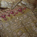 Ajrakh Print Cutdana Sarees