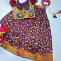 Kids Meenakari lehenga – colour 3 – Arhas Couture
