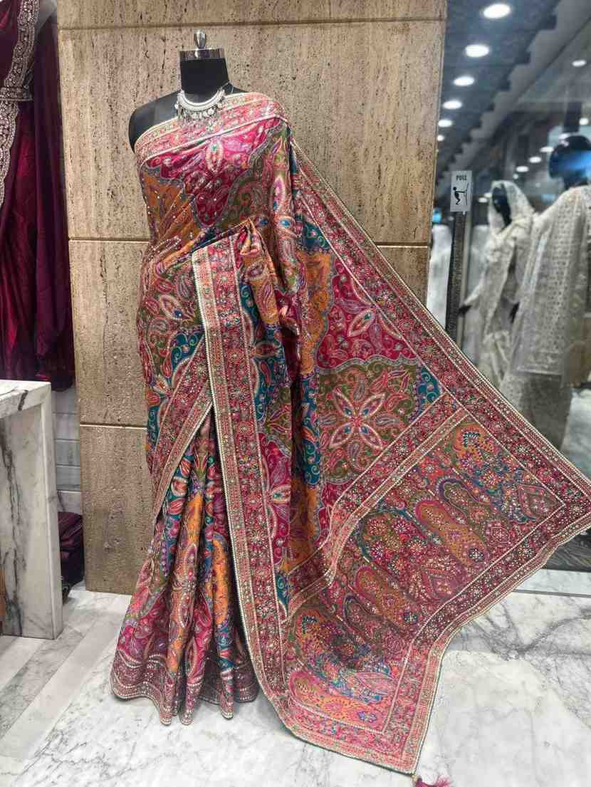 Pure Crepe Silk Sarees
