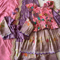 Tissue silk family outfit – colour view – Arhas Couture