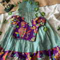 Kid's Viscose Crepe Gowns
