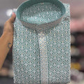 Men's Chickenkari Rayon Kurta Sets