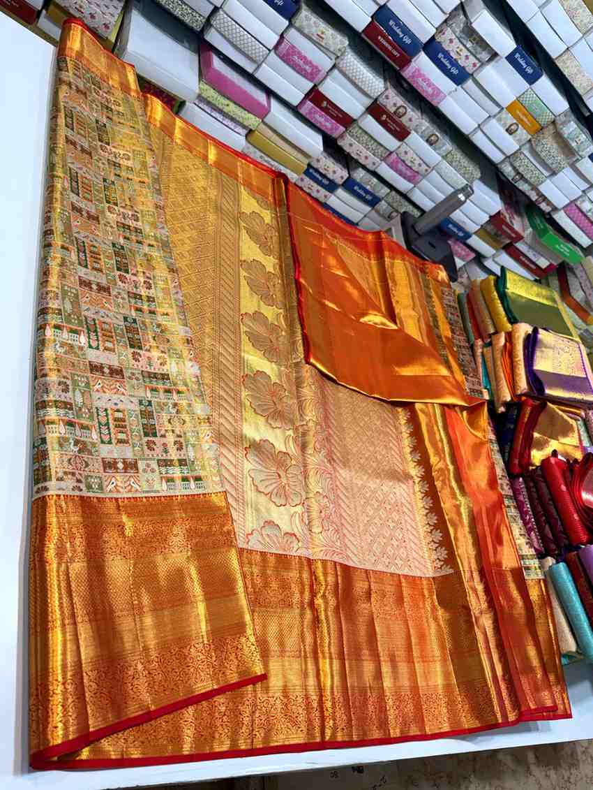 Kanjeevaram Handloom Silk Saree