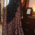 Heritage Ajrakh Cutdana Saree