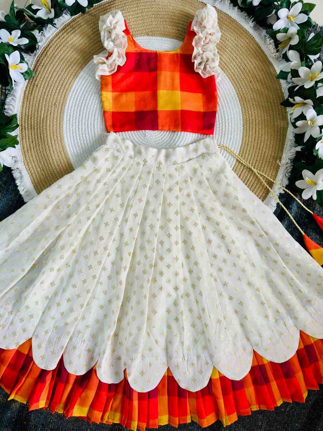 Kid's Premium Silk Blend Lehenga