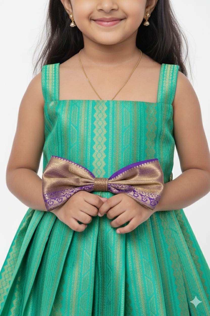 Kid's Semi Kanchi Pattu Gown