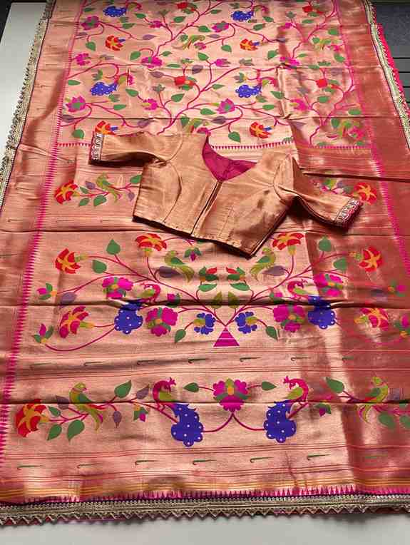Brocade Paithani Silk Saree