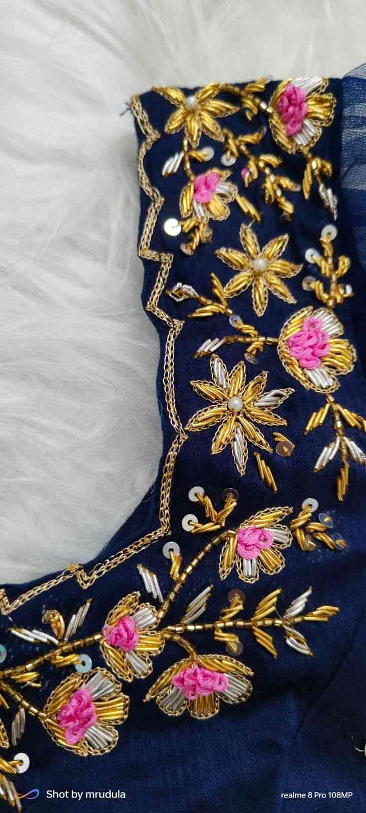 Maggam work blouse – colour 3 – Arhas Couture