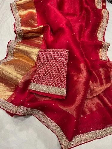 Banarasi Tissue Organza Sarees