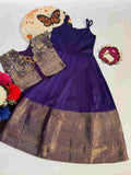 Kid's Soft Silk Gowns