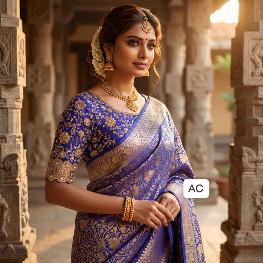 Semi Banarasi Silk Family Outfits