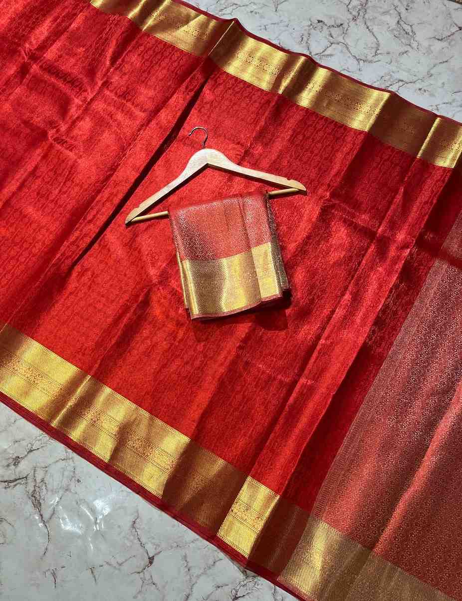 Fancy Banarasi katan tissue saree by Arhas Couture