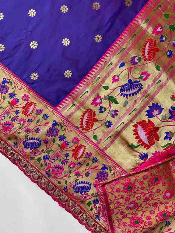 Pure Paithani Silk Saree