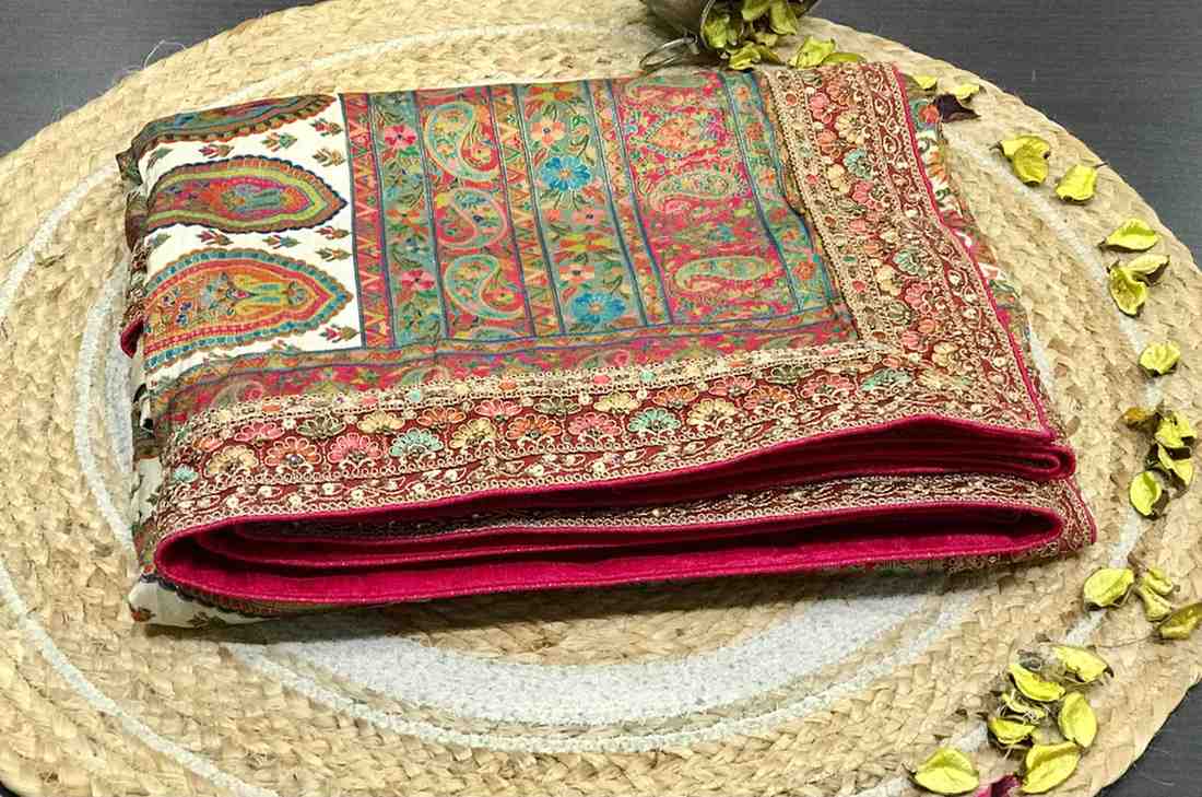 Fancy Kanni silk saree – colour 4 – Arhas Couture