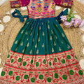 Kid's Paithani Soft Silk Lehengas