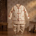 Raw silk family outfit – colour 2 – Arhas Couture