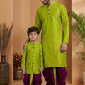 Raw Silk Family Outfits