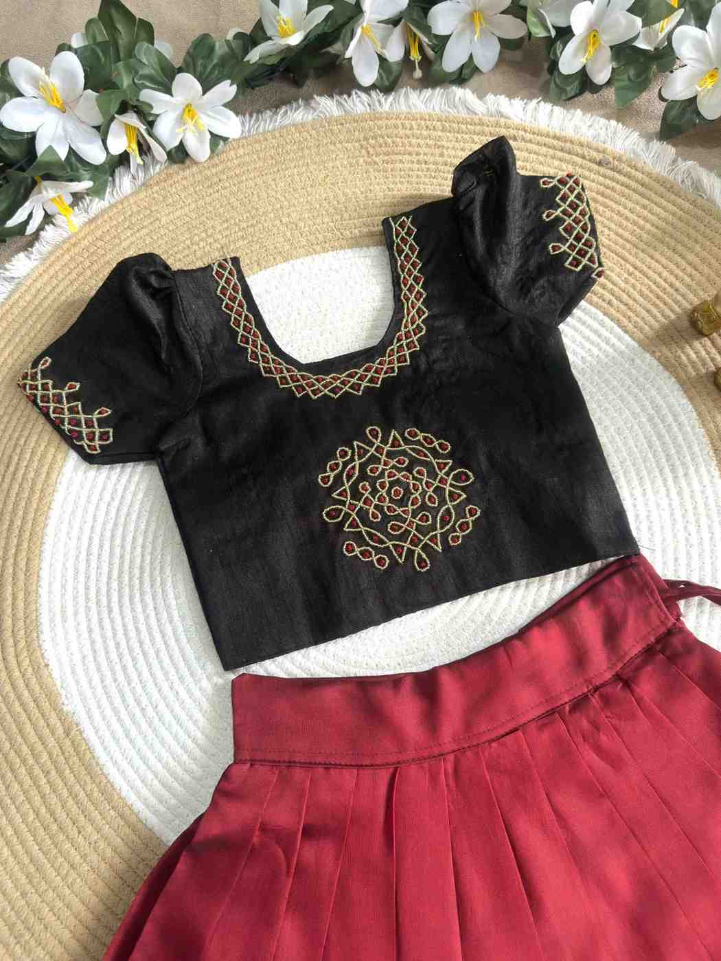 Kid's Premium Silk Lehenga