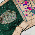 Fancy Paithani saree – colour 4 – Arhas Couture