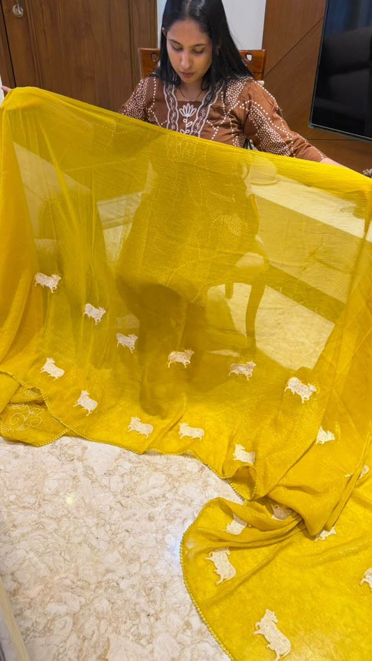 AC's Crush Tissue Saree
