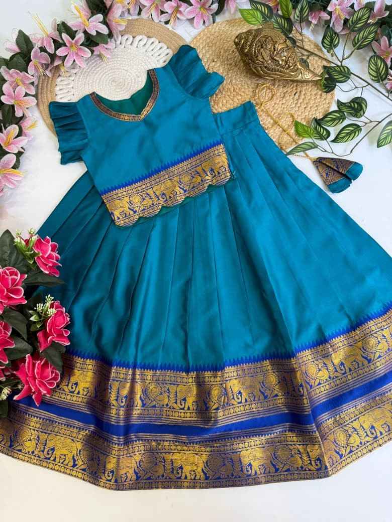 Kid's Kanchi Cotton Lehengas