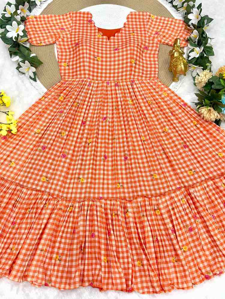 Fancy Chanderi gown – colour 4 – Arhas Couture
