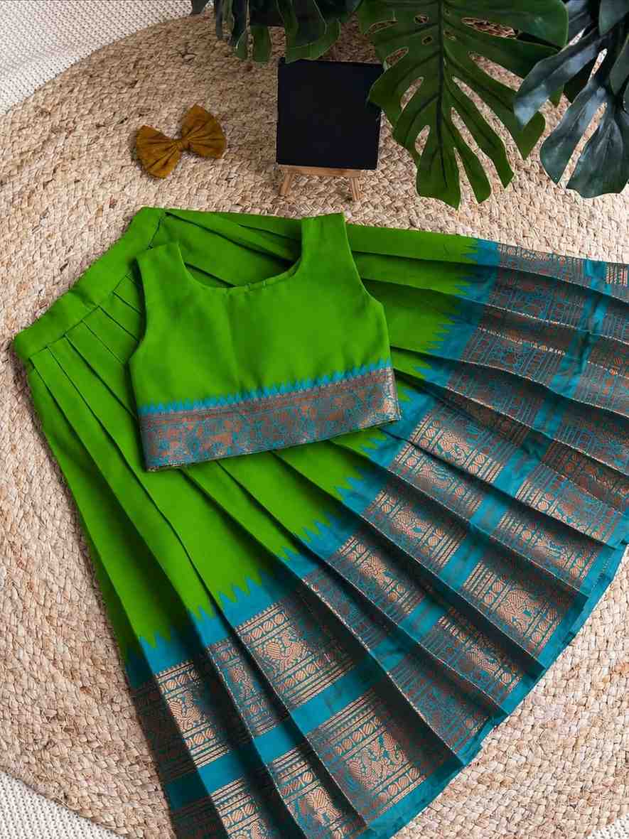 Kid's Silk Lehengas
