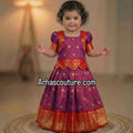 Semi silk family lehengas by Arhas Couture