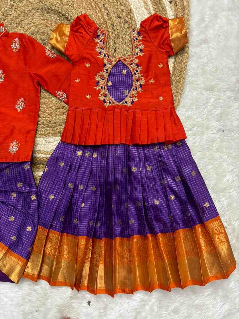 Semi Gadwal family outfit – colour 2 – Arhas Couture