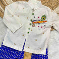 Kids raw silk kurta sets by Arhas Couture