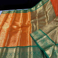Semi Kanchi raw silk family outfits by Arhas Couture