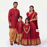 AC's Soft Silk Family Outfits