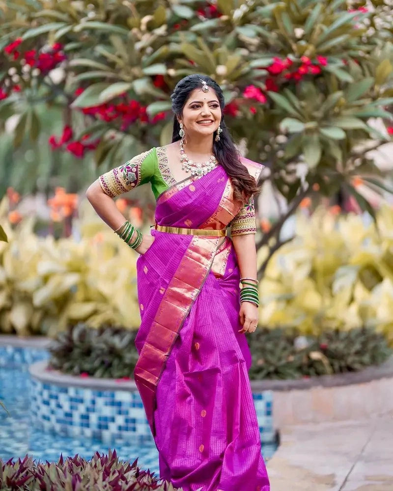 Shivajyothi Pure Kanchi Pattu Saree