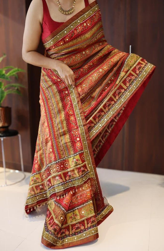 Pure Tissue Silk Saree