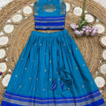 Kid's Narayanpet Silk Lehengas